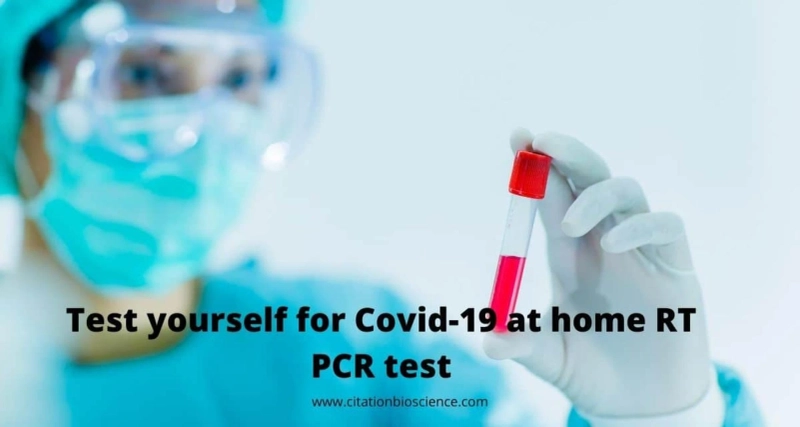 Test yourself for Covid-19 at home RT PCR test