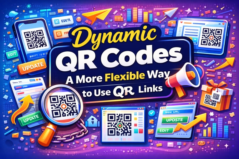 Dynamic QR Codes: A More Flexible Way to Use QR Links