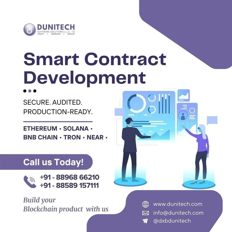 Smart Contract Development for Scalable and Secure dApps
