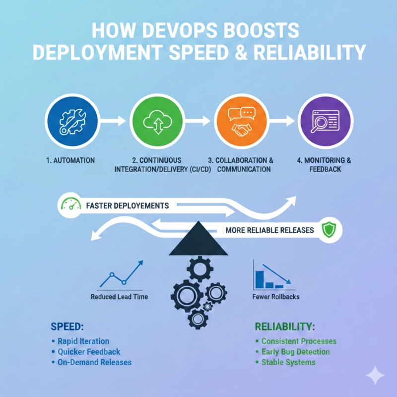 How DevOps Enhances Deployment Speed and Reliability for Modern Software Development