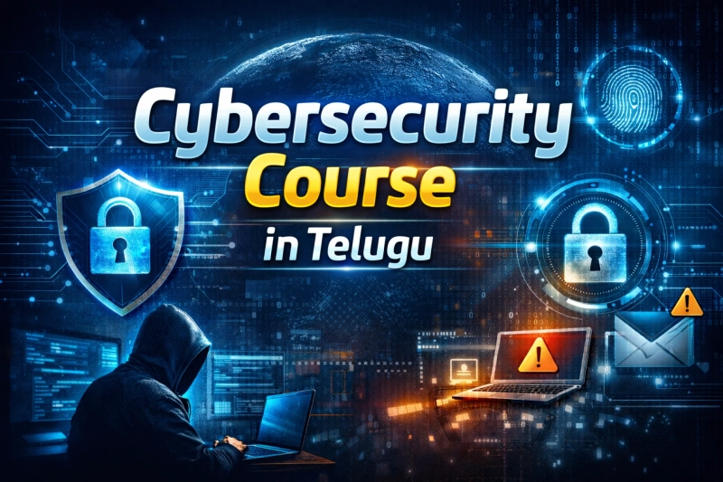 Cybersecurity Course in Telugu – Build Digital Responsibility Along With Technical Skills