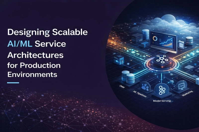 Designing Scalable AI/ML Service Architectures for Production Environments