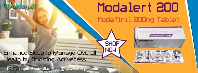 Modafinil 200 mg tablet l Modalert
