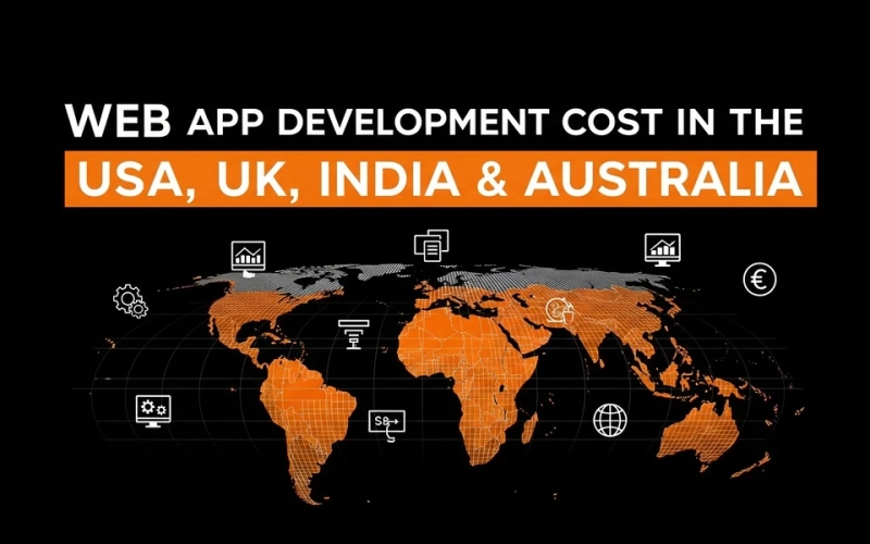 How Much Does Web App Development Cost in the USA, UK, India & Australia? (2026 Guide)