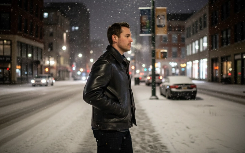 Understanding How Leather Winter Jackets for Men Retain Body Heat