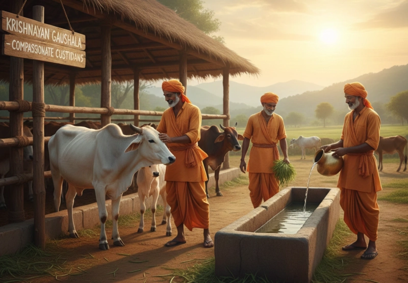 The Gopalaks of Krishnayan Gaushala: True Servants of Gau Seva