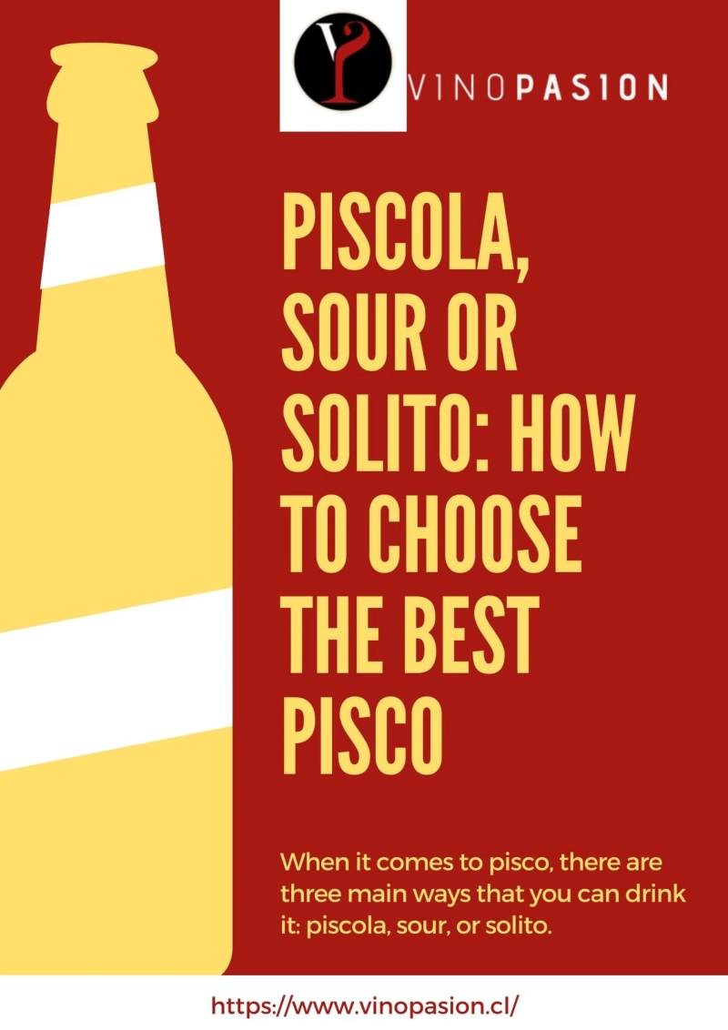 Piscola, sour or solito: how to choose the best pisco