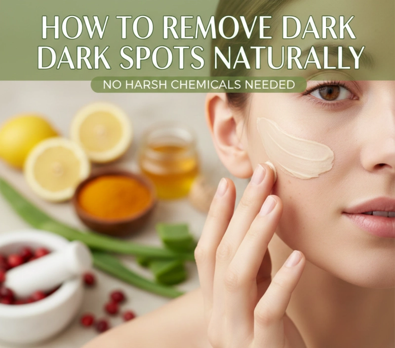 How to Remove Dark Spots Naturally (No Harsh Chemicals Needed)?