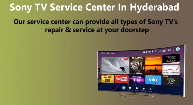 Sony TV Service Center in Hyderabad