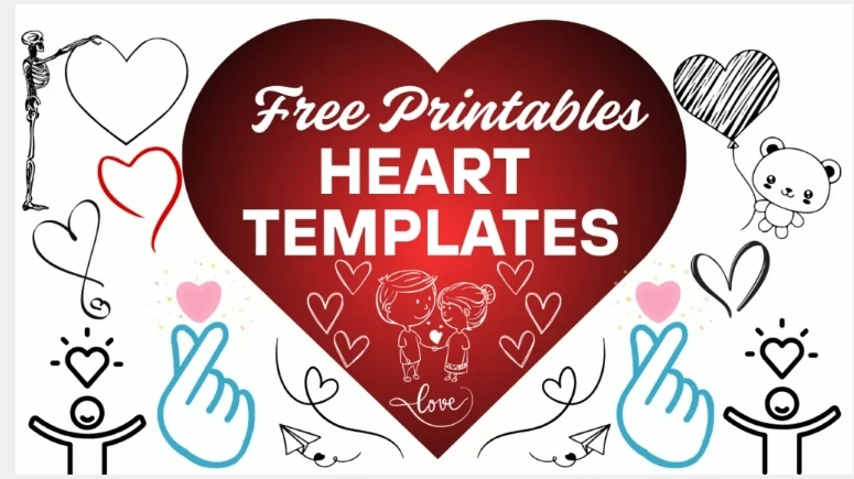 Where to Find the Best Free Printable Heart Templates for Every Occasion