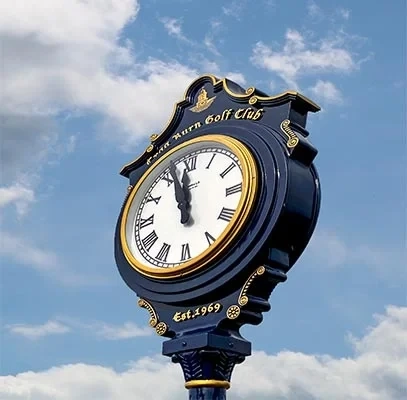 Enhancing the Golf Resort Experience byThe Timeless Elegance of Outdoor Clocks