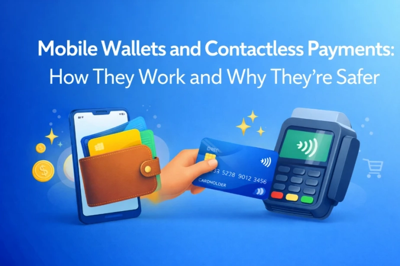 Mobile Wallets and Contactless Payments: How They Work and Why They’re Safer