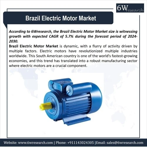 Brazil Electric Motor Market (2024-2030) | 6wresearch