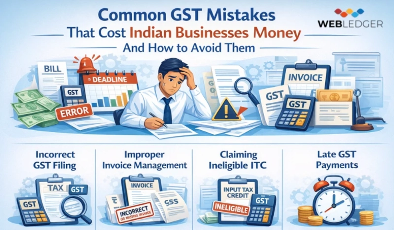 Common GST Mistakes That Cost Indian Businesses Money And How to Avoid Them