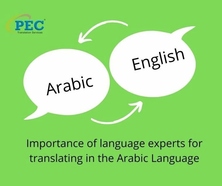 Importance of language experts for translating in Arabic Language