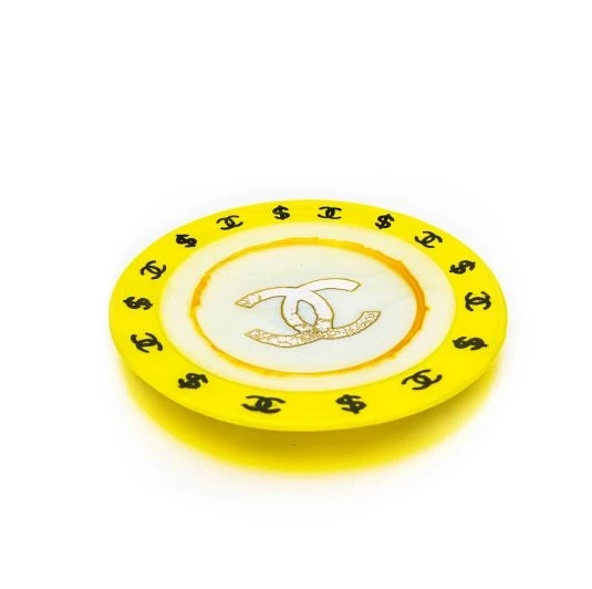 Get The large glass decorative bowl | OM GLASS ART
