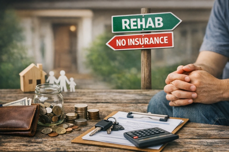 How to get into a drug rehab Iowa without insurance?