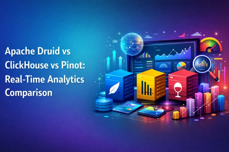 Apache Druid vs ClickHouse vs Pinot: Real-Time Analytics Comparison