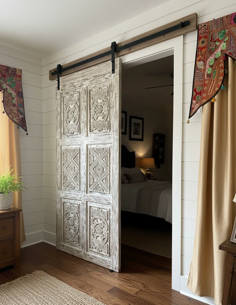 Carved Doors and Grand Arches: Creating a Living Space with Soul