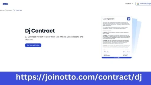 Professional DJ Contract Tool | Otto AI