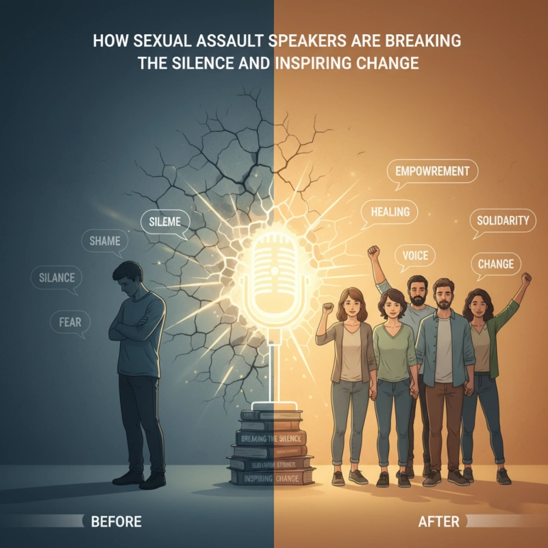 How Sexual Assault Speakers Are Breaking The Silence And Inspiring Change