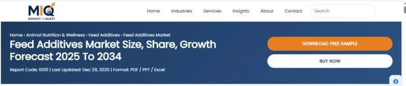 Feed Additives Market Size, Demand, Trends and Growth by Business Opportunities, Latest Innovation, Technology Trends and Forecast 2034