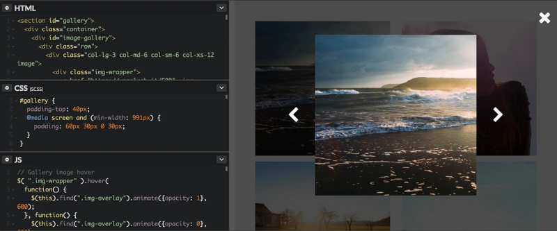 Add images dynamically in lightbox