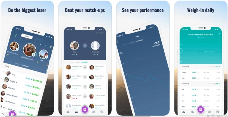 Weight Loss Journey made easy with an App for Weight Loss Challenge!
