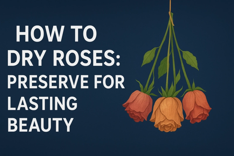 How To Dry Roses: Preserve for Lasting Beauty