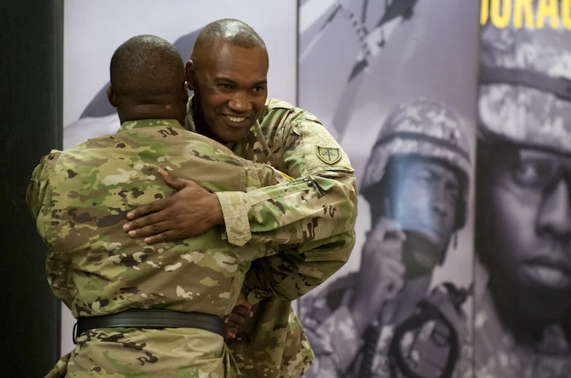 Major Frank Musisi US Army in California