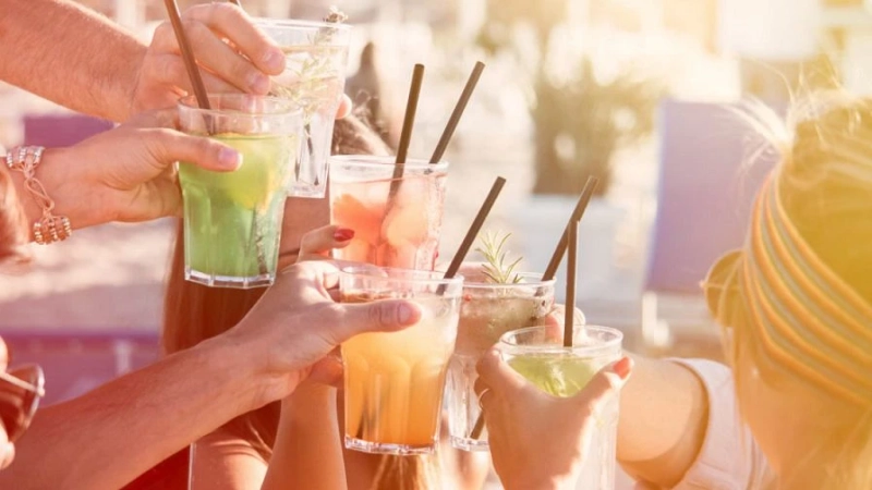 Alcoholic Refreshments At Water Parks