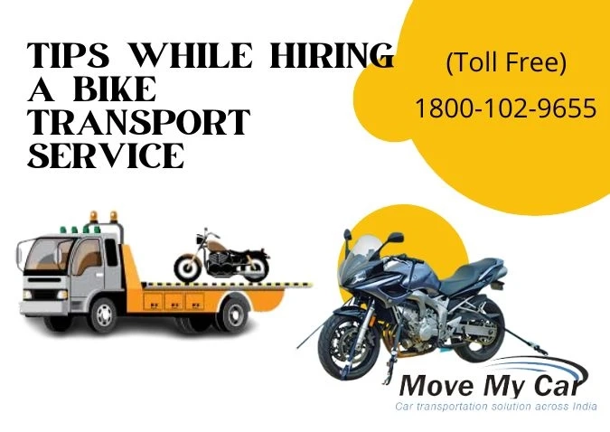 6 major tips while hiring a bike transport service in Delhi to ease off the procedure