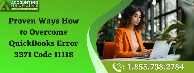 Get Rid of QuickBooks Error 3371 Status Code 11118 in no time