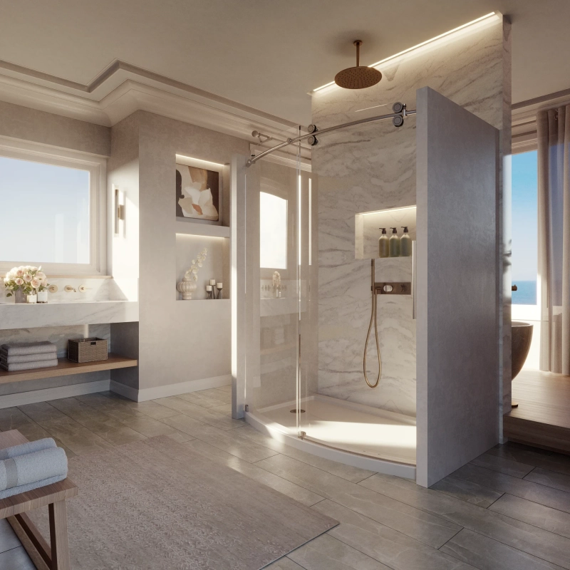 Understanding Out-of-Plumb Tolerances: What ± Adjustment Really Means on a Shower Door Spec Sheet