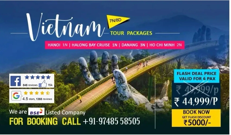 Uncover the Beauty of Vietnam with a Perfect Vietnam Package Tour from Kolkata