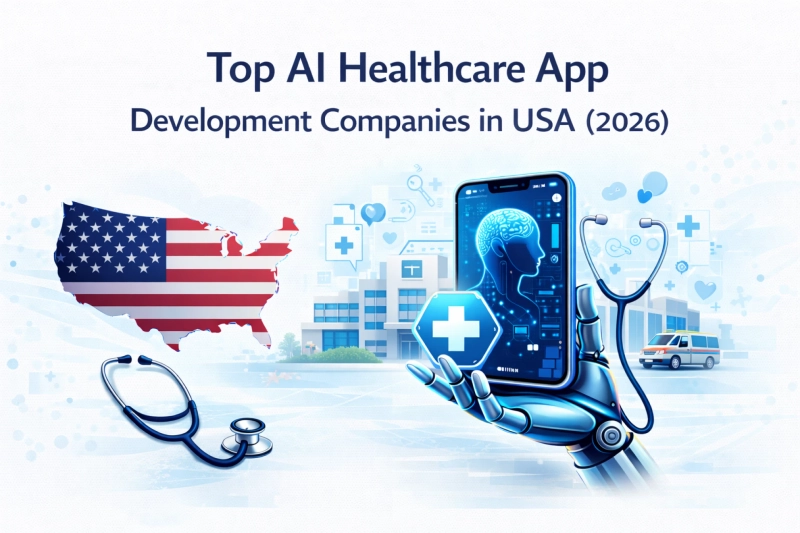 Top AI Healthcare App Development Companies in USA (2026)