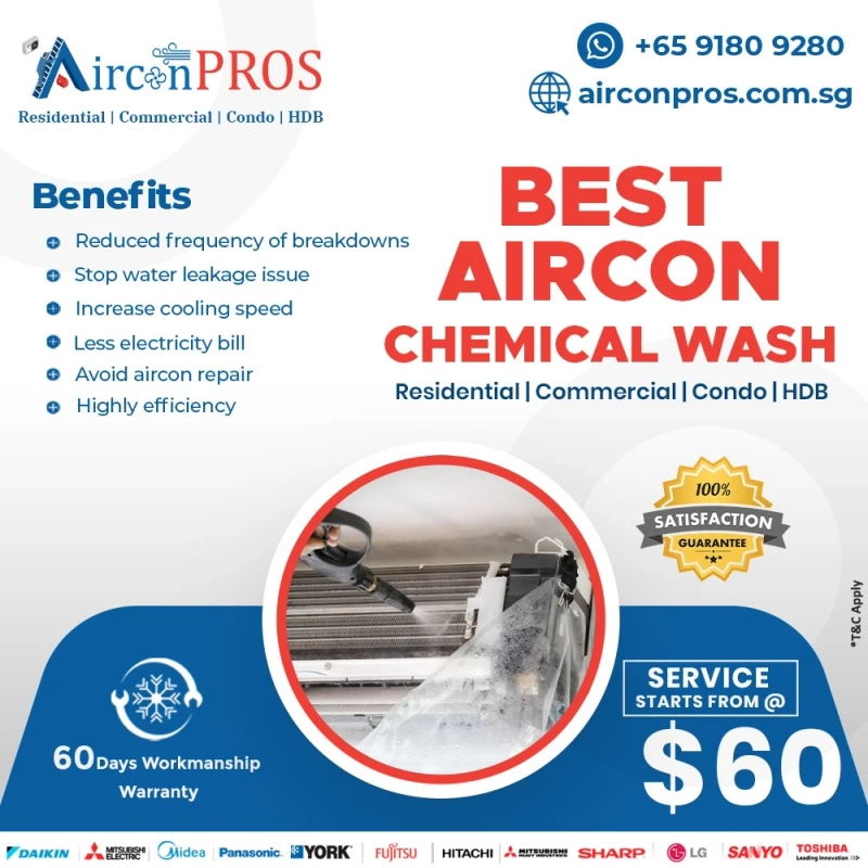 Best Aircon chemical wash company