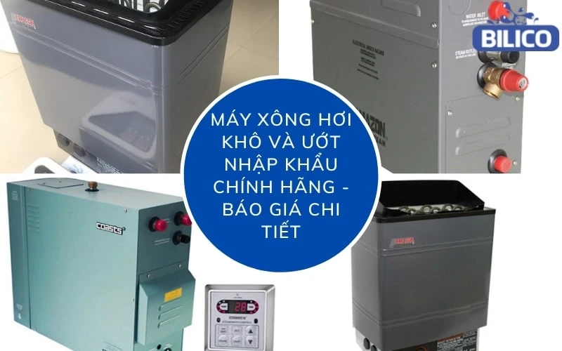 Báo giá bán máy xông hơi khô mới nhất 2020
