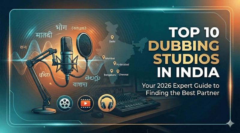 Top 10 Dubbing Studios in India