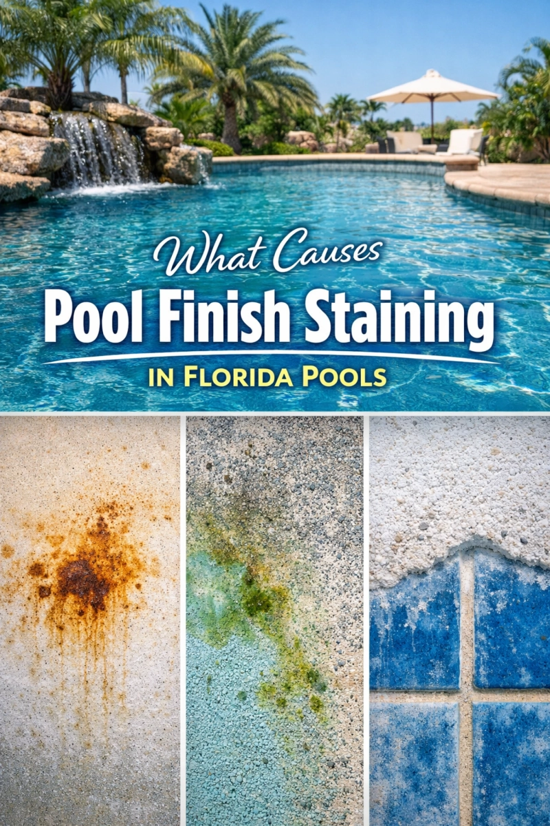 What Causes Pool Finish Staining