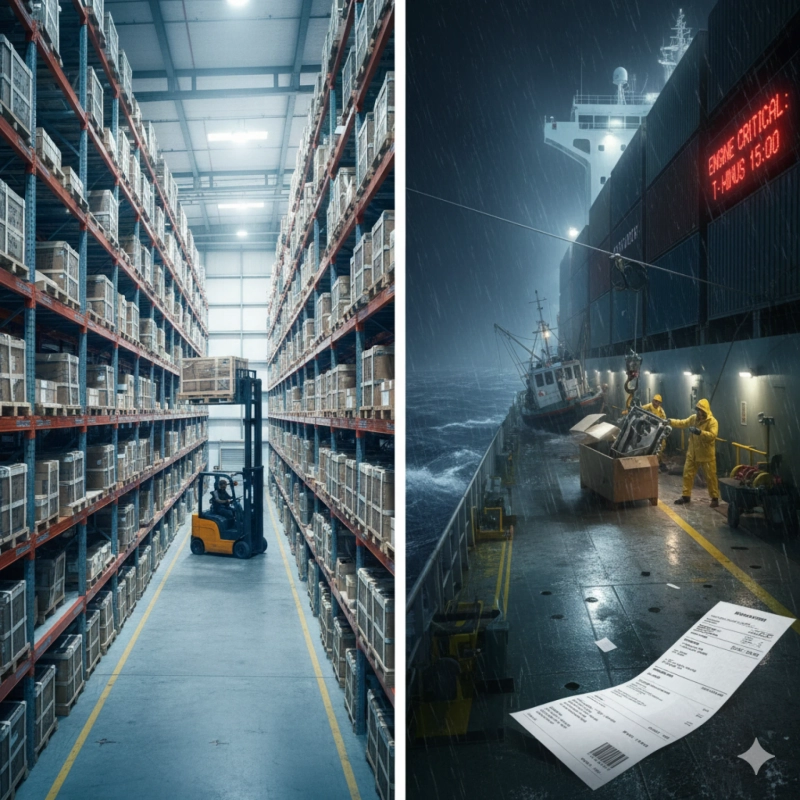 Bulk vs Emergency Marine Spare Parts Purchasing: What Saves More?
