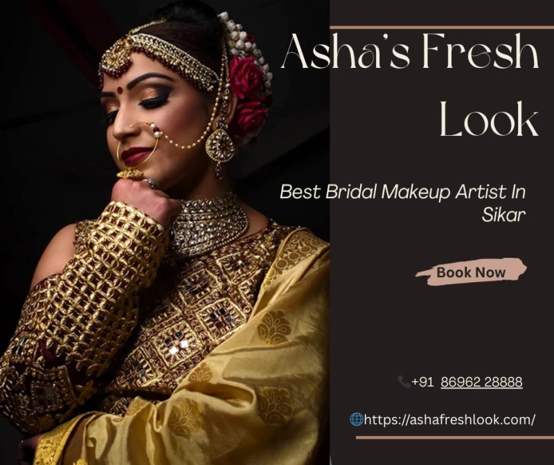 Best Bridal Makeup Artist in Sikar for Royal Bridal Look