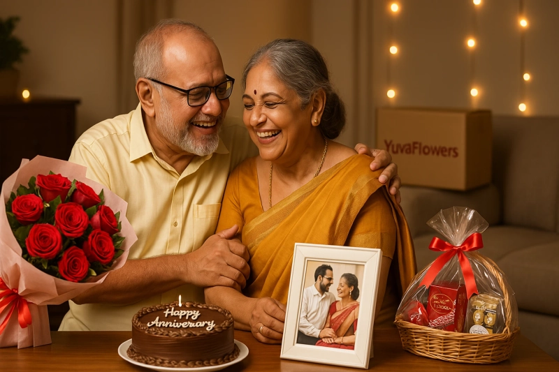 Top Anniversary Gifts for Parents in India That Are Both Useful and Memorable