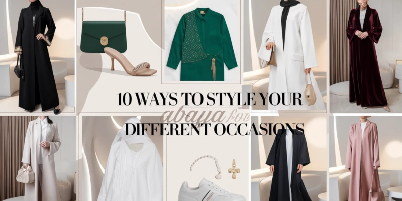 10 Ways to Style Your Abaya for Different Occasions