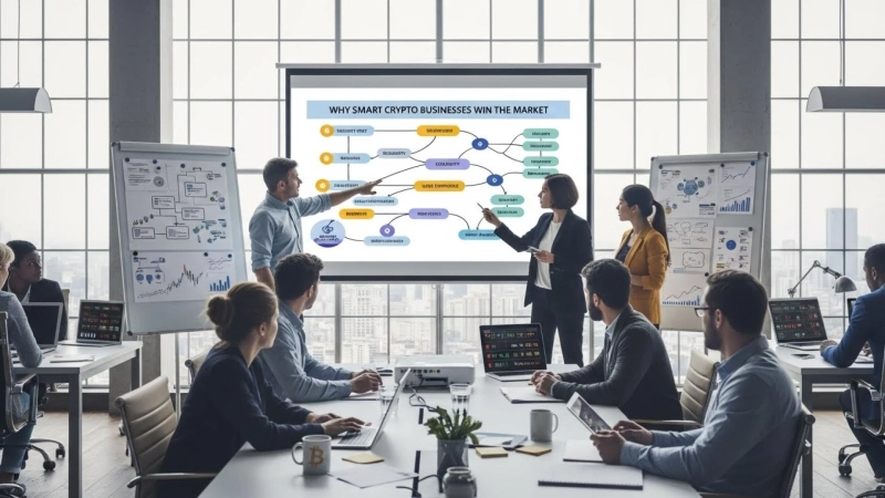 Why Smart Crypto Businesses Start With Strong Cryptocurrency Exchange Development  And Win the Market