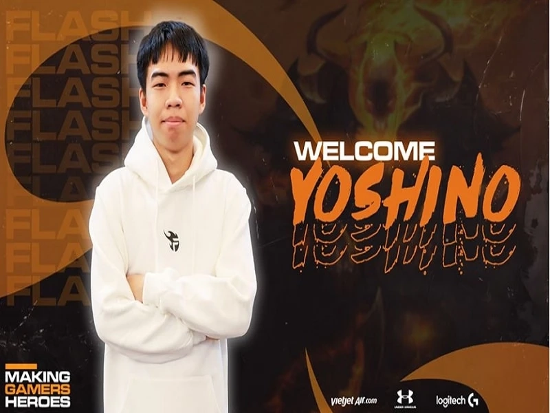 Tìm hiểu thông tin chính thức Yoshino gia nhập Team Flash