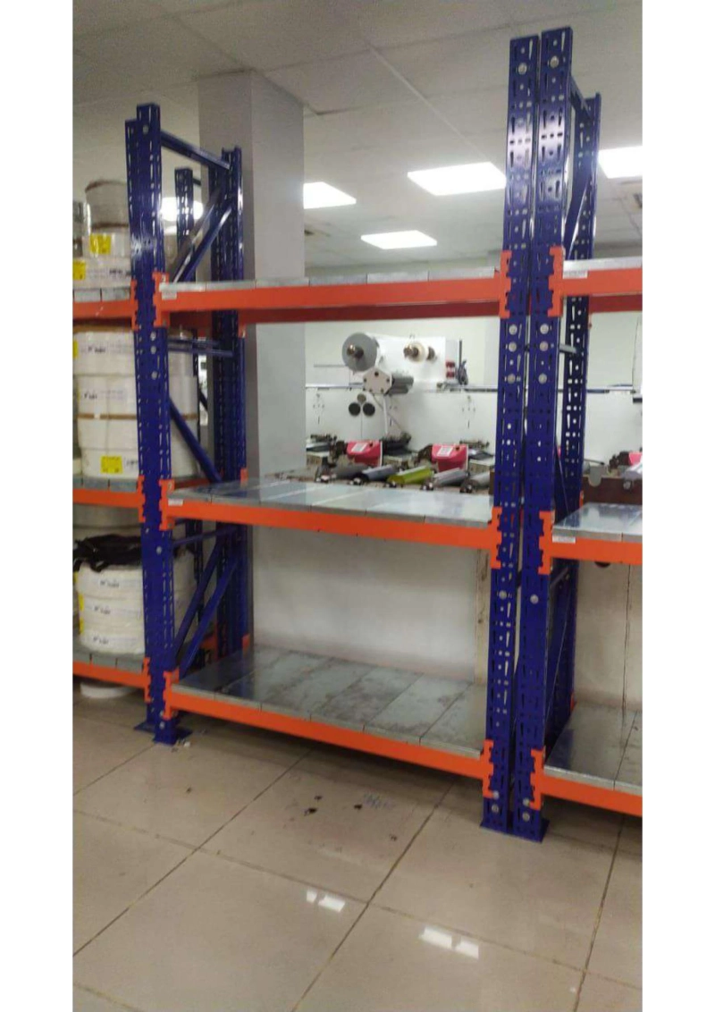 Flexible Storage with Slotted Angle Racks In Delhi NCR