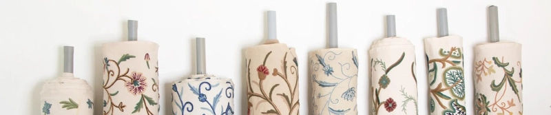Elevate Your Interiors with Embroidered Curtain Fabric from Naqash Textiles