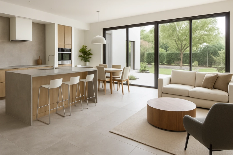 How to Choose Floor Tile for Open-Concept Spaces