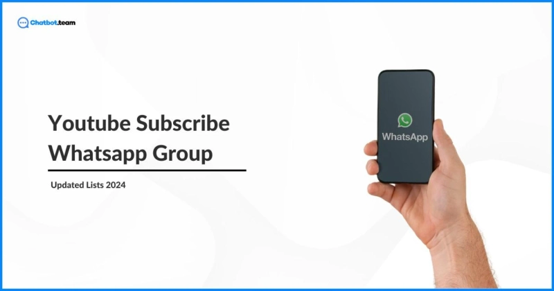 Youtube Subscribe Whatsapp Group (Updated List 2024)